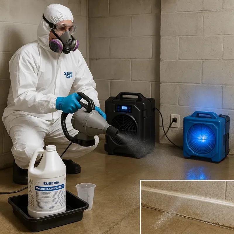 Sanitization and Odor Removal process in Vienna, GA