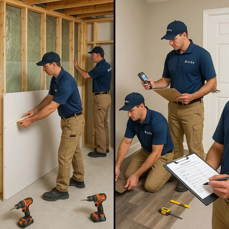 Repairs and Reconstruction process in Vienna, GA