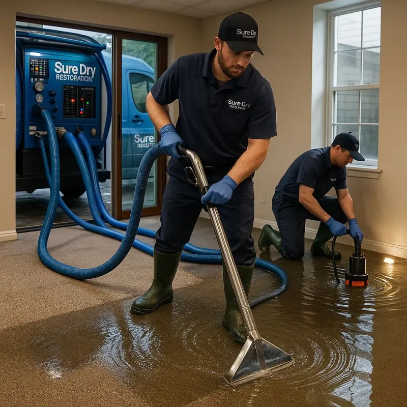 Water Extraction and Removal process in Vienna, GA